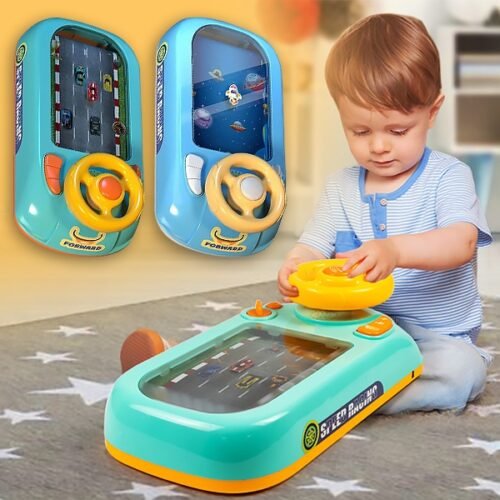 Jucarie interactiva - simulator cu volan pentru copii