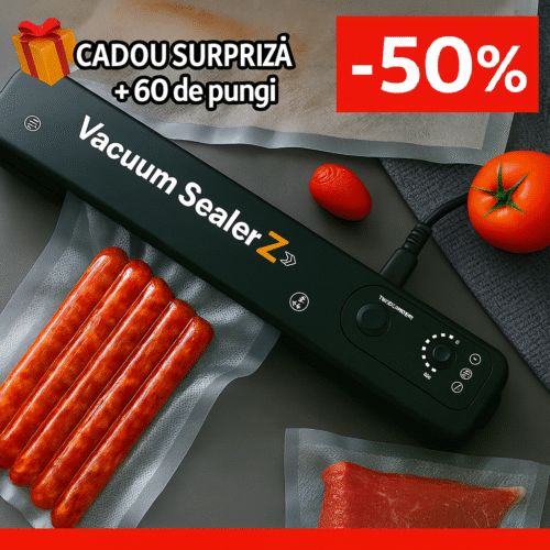 Aparat de sigilat si vidat + 60 pungi